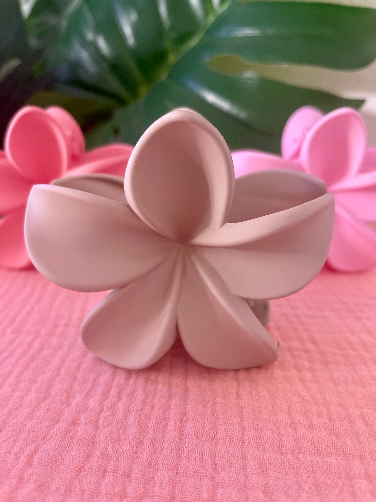 Plumeria Hair Clip