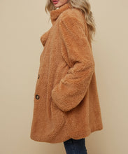 Load image into Gallery viewer, Oversized Teddy Jacket