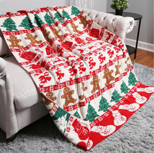 Cozy Christmas Throw