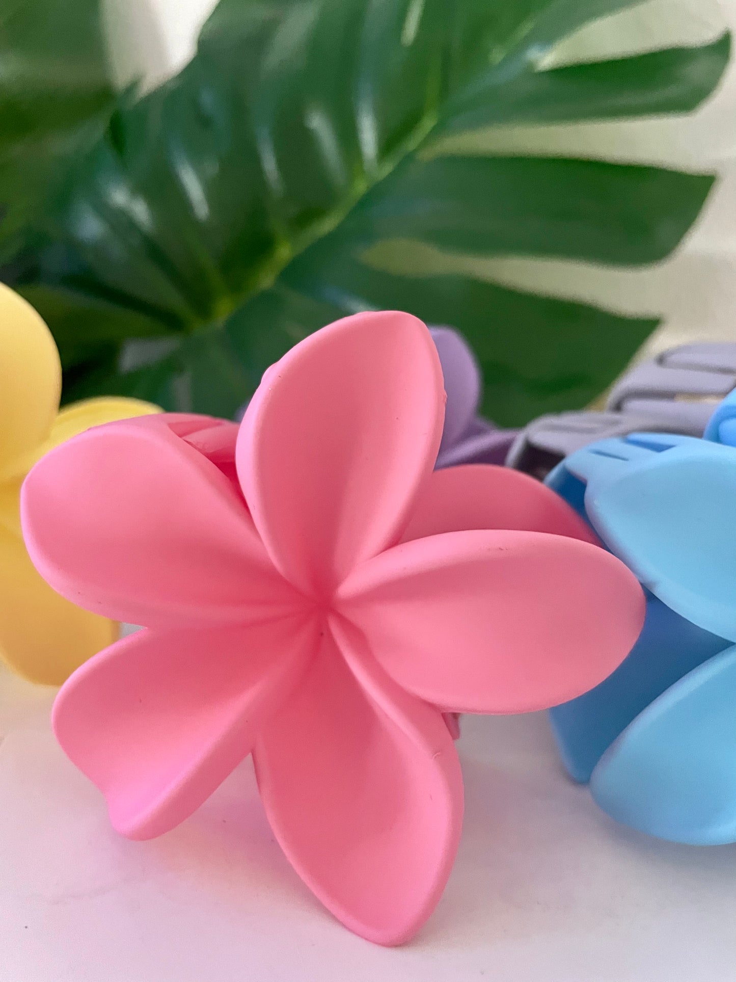 Plumeria Hair Clip