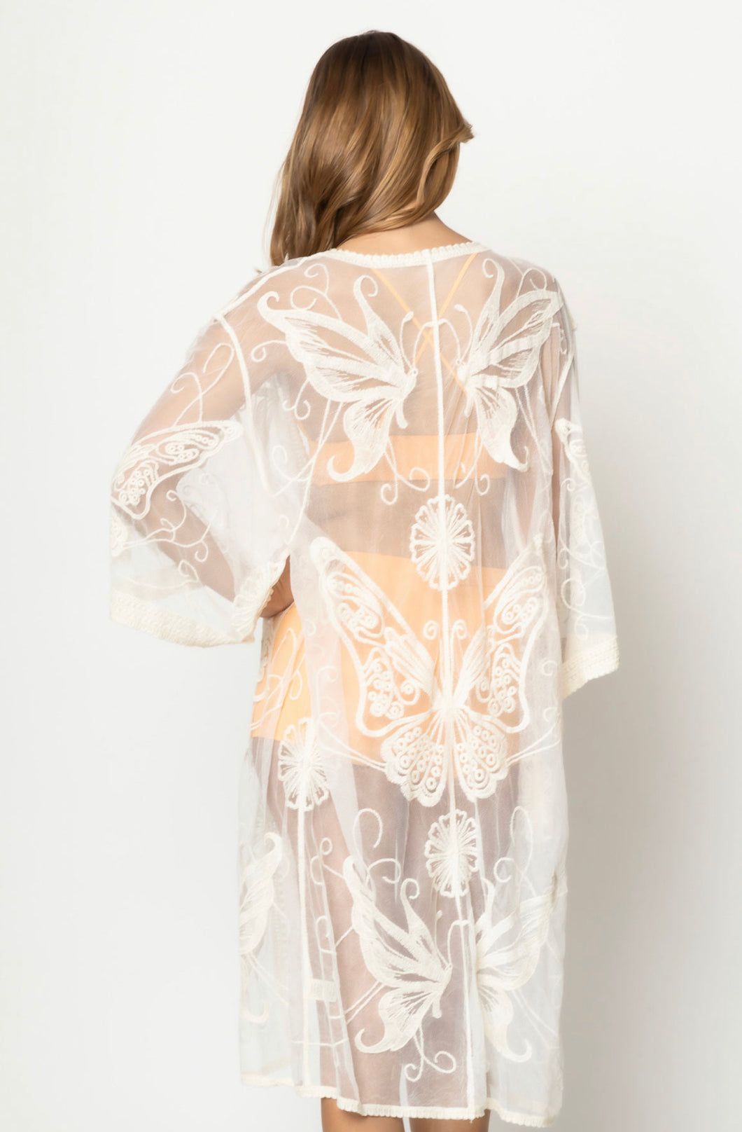 Butterfly Lace Kimono