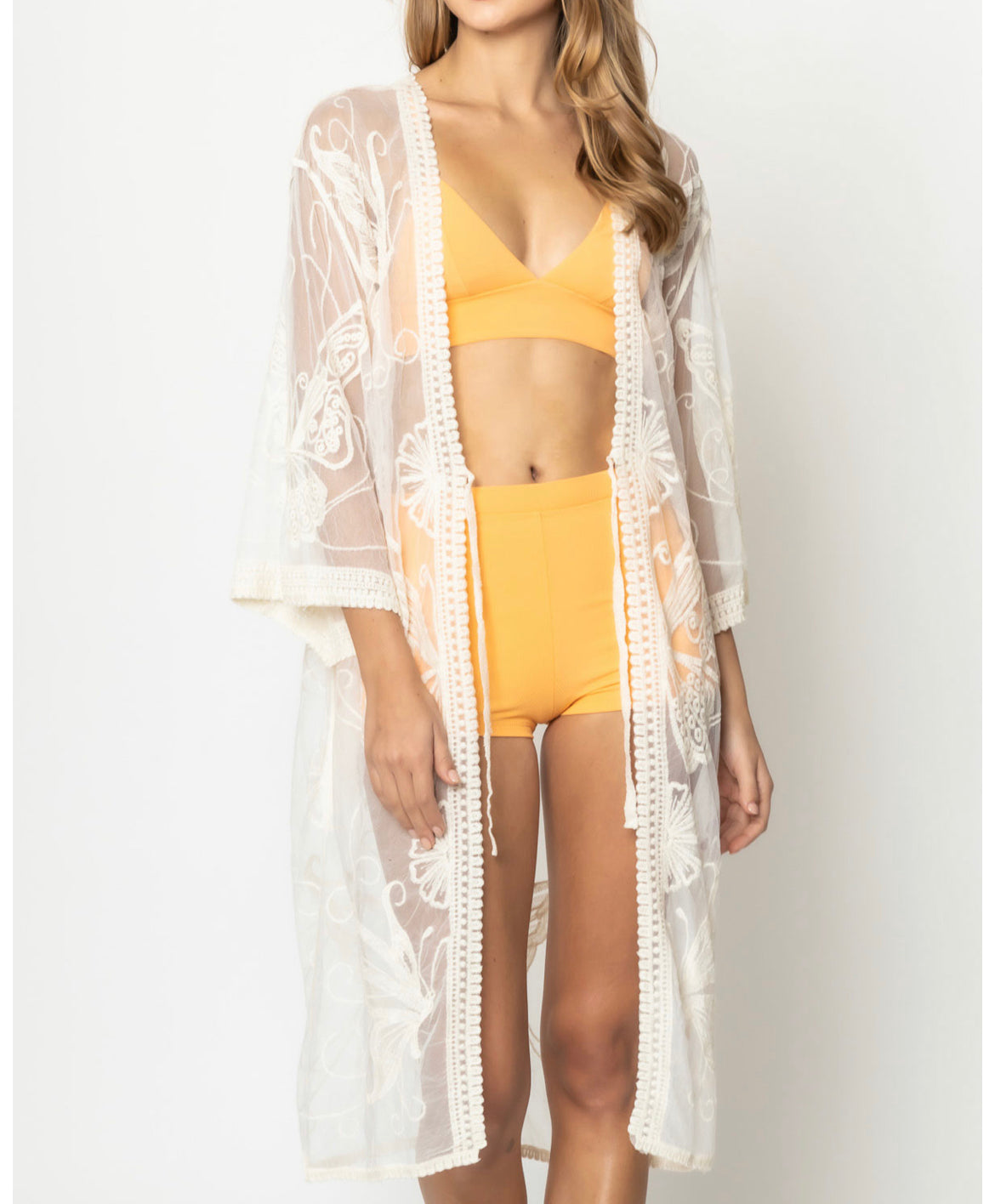 Butterfly Lace Kimono