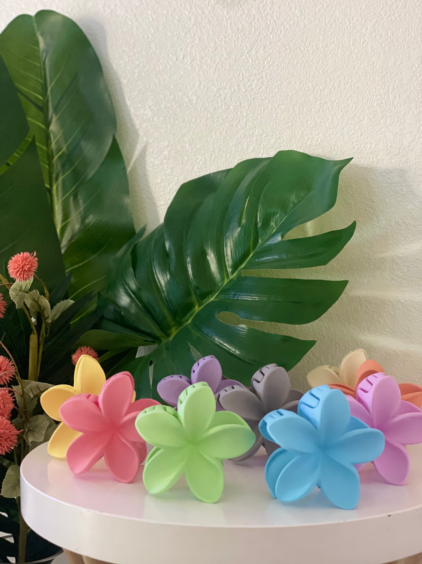 Plumeria Hair Clip