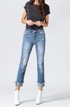 Load image into Gallery viewer, The Donna High Rise Cuffed Jean