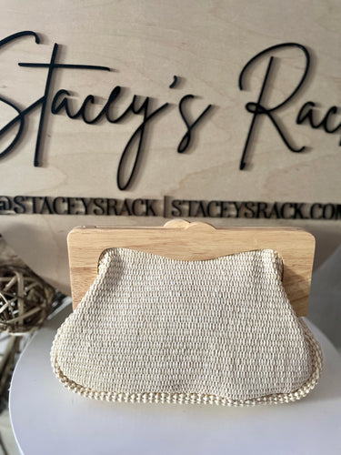 The Ivory Woven Bag