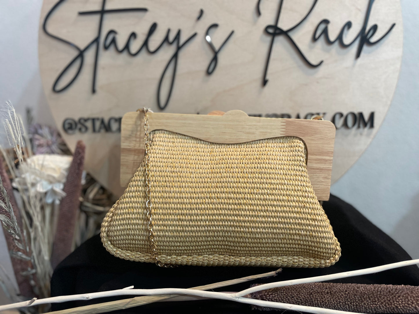 The Tan Woven Bag