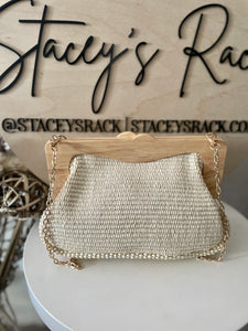 The Ivory Woven Bag