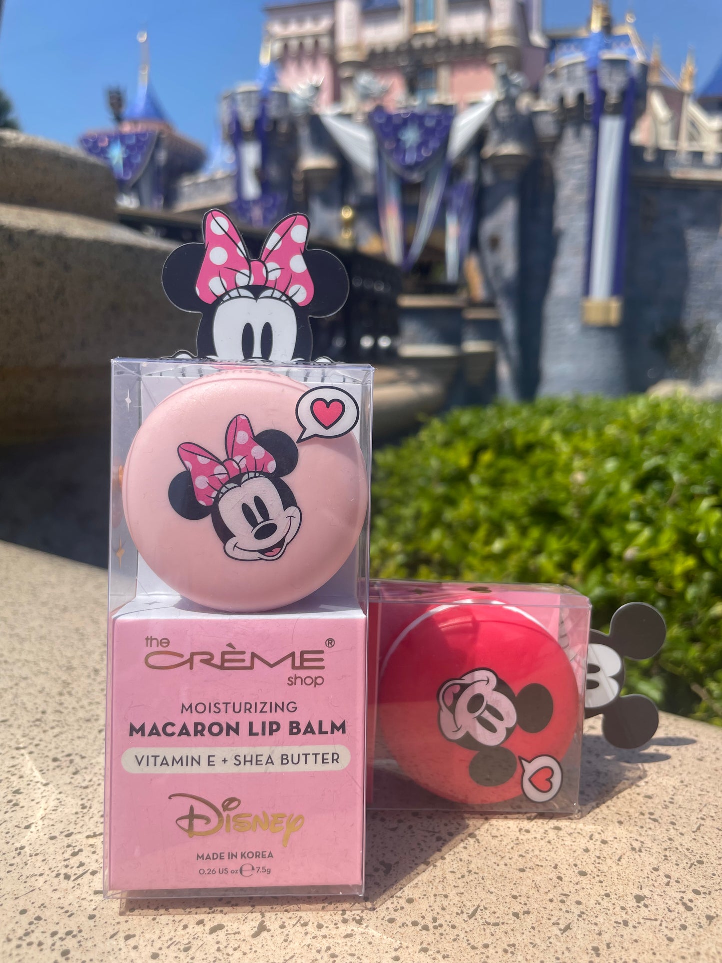 Mickey & Minnie Macaron Lip Balm