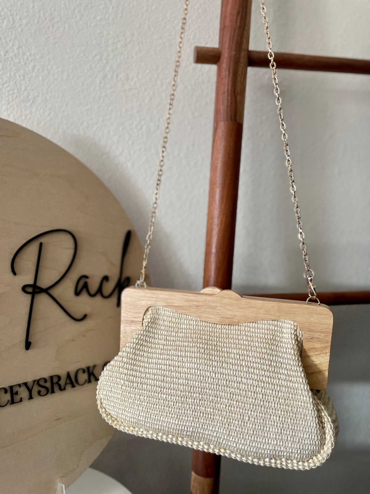 The Ivory Woven Bag